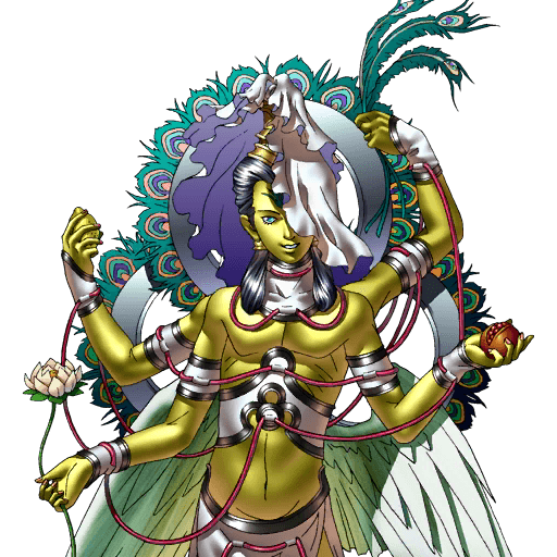 Deity Mahamayuri in Shin Megami Tensei IV