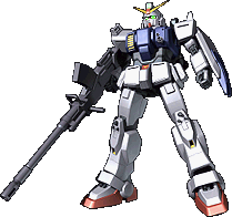 機動戦士ガンダム ギレンの野望 アクシズの脅威Vの機体【陸戦型ガンダム [ロングライフル装備]】