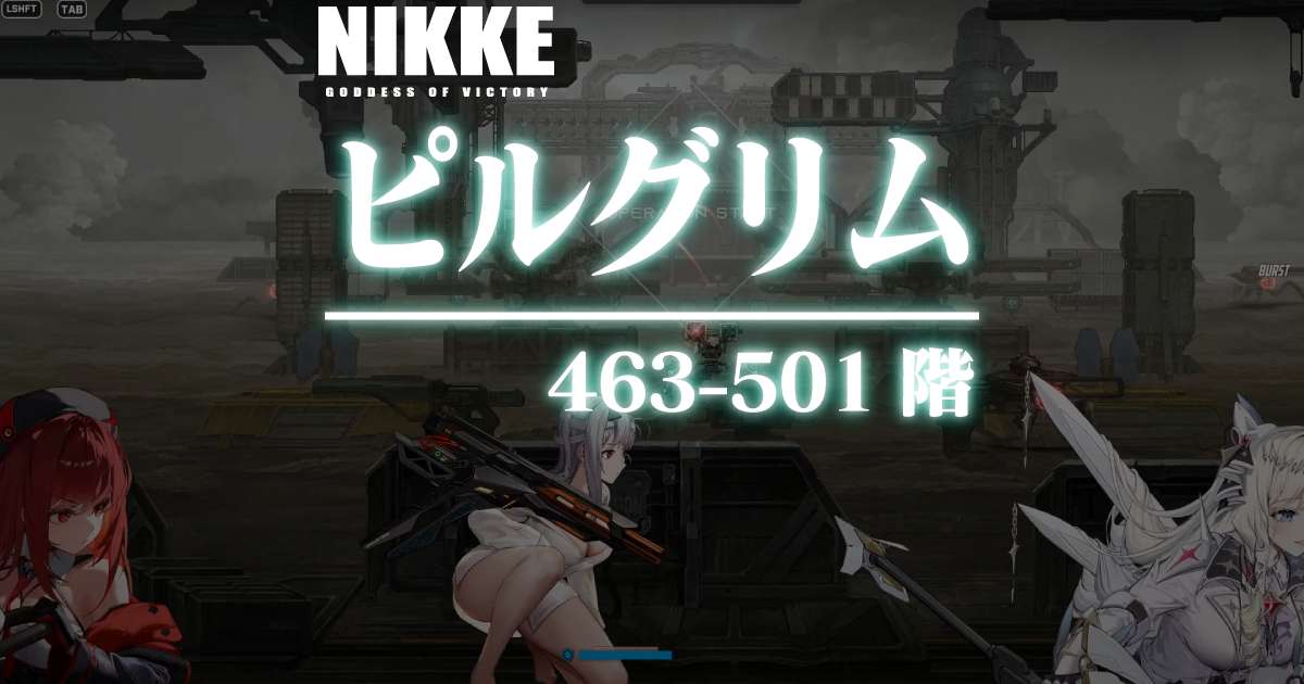 ピルグリムタワーのダメージログ 463～501階