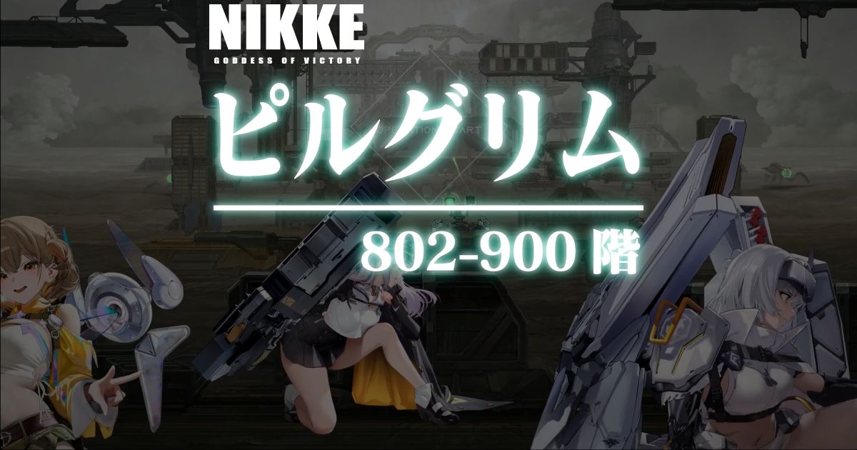 ピルグリムタワーのダメージログ 802～900階